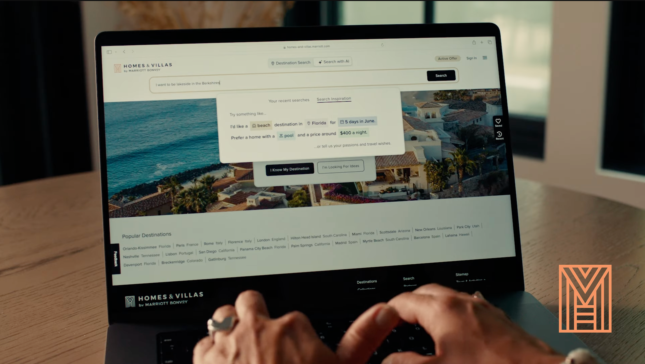 Homes and Villas by Marriott Bonvoy - AI Smart Search
